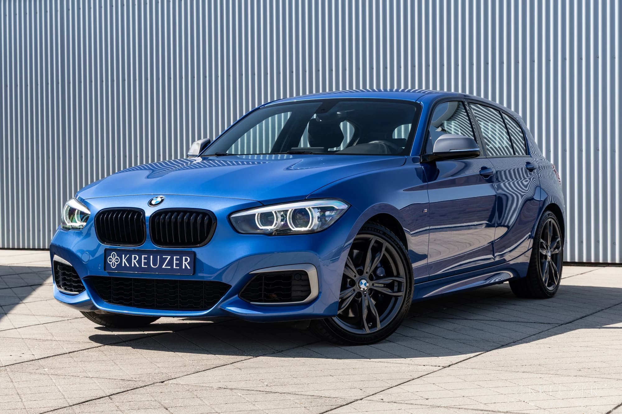BMW M140i Estorilblau Kreuzer B58 F20 RWD