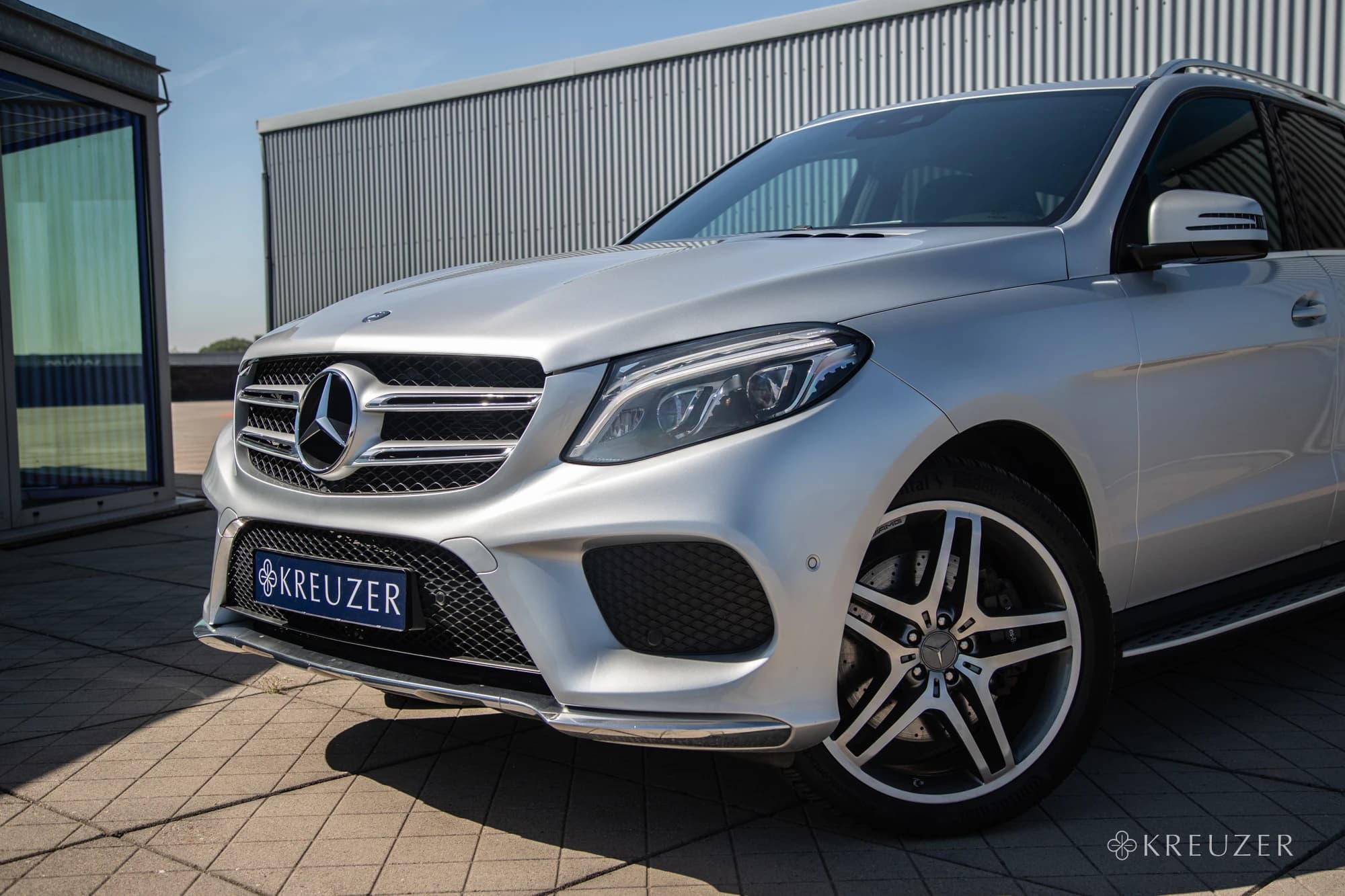 Mercedes-Benz GLE500 4Matic AMG W166 Iridium Silver Metallic