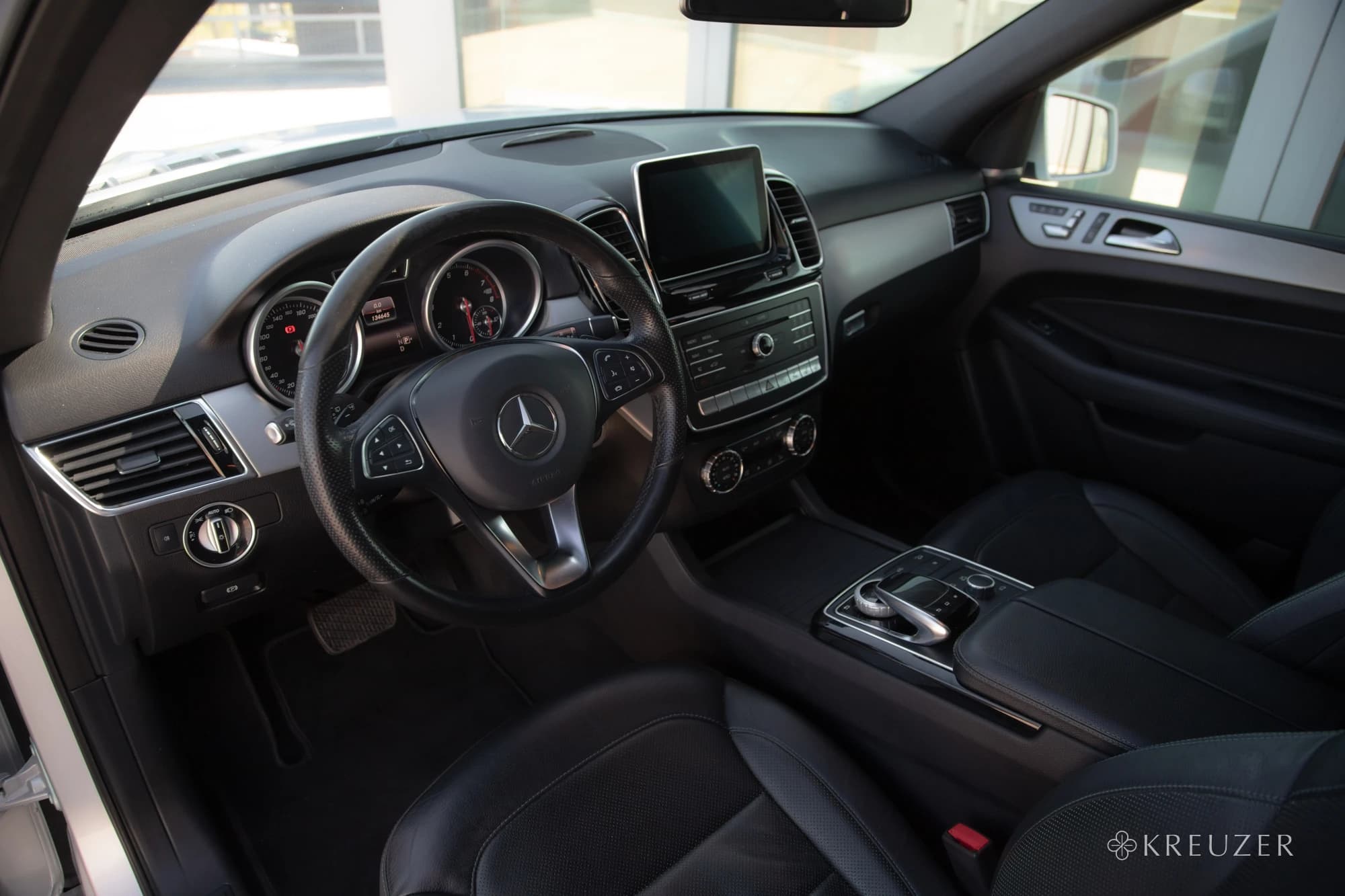 Mercedes-Benz GLE500 4Matic AMG W166 Iridium Silver Metallic