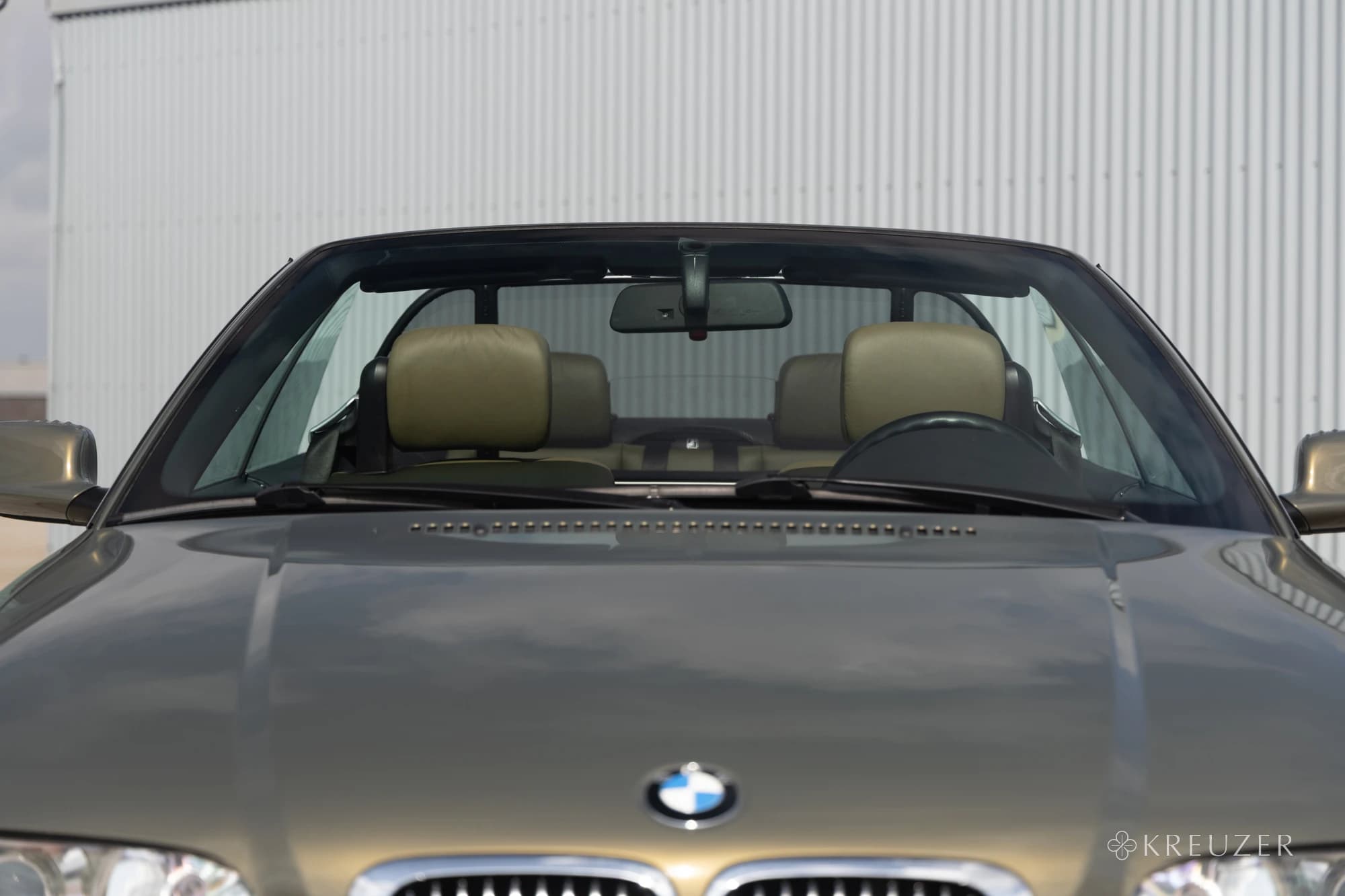 BMW E46 330Ci Cabrio Messing Individual Metallic Dark Olive Nappa Muschelahorn Olive Maple Green Birche E46 Chromline Chrome Line