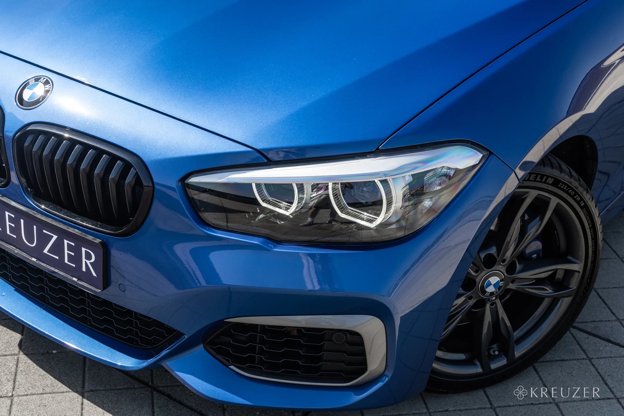 BMW M140i Estorilblau Kreuzer B58 F20 RWD